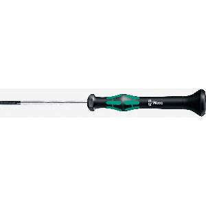 Wera Отвертка шлиц 0.50x3.0x80, зелено-черна ръкохватка, 2035 Kraftform Micro - W118010 (W118010)