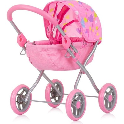 Chipolino Количка за кукли "Дейзи" сърчица (3800931060473)