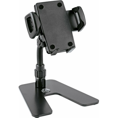 K&M 19746 Desktop smartphone stand Black