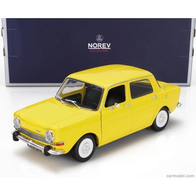 Norev Simca 1000 Ls 1974 Žlutá 1:18