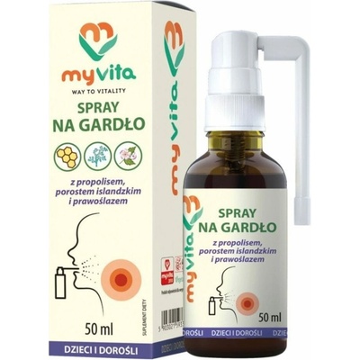 MyVita Sprej do hrdla s propolisom 50 ml