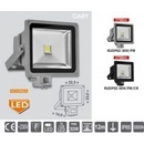 Reflektor LED s čidlem, COB, 30W, 5000 K, 2100 lm, IP44 šedý