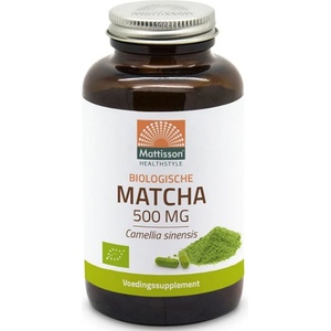 Mattisson Healthstyle Matcha, 500 mg, 60 капсули, Mattisson Healthstyle