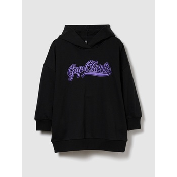 GAP Детска суитшъртена oversize рокля VintageSoft GAP GAP | Cheren | Момичешки | XS