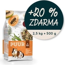 PUUR Guinea Pig morče 2,5 kg + 0,5 kg