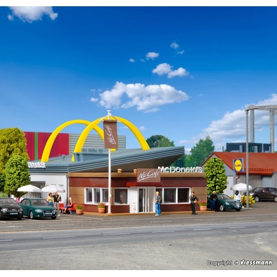 Vollmer H0 McDonalds McCafé 43636