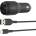 Belkin Boost Charge Dual USB-A Car Charger & USB Lightning Cable - зарядно за кола с 2xUSB изходa (4.8A) и Lightning кабел за iPhone, iPad и iPod с Lightning порт (черен)