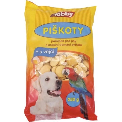 TOBBY Maškrta pre psov Piškóty 250 g