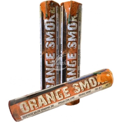 Dýmovnice oranžová 3 ks