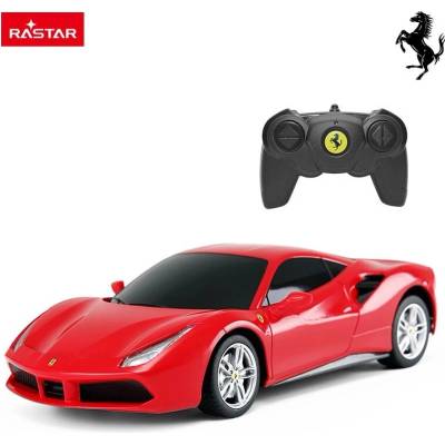 Rastar RC auto RTR diaľkovo ovládané Ferrari 488 GTB 1:24 červené