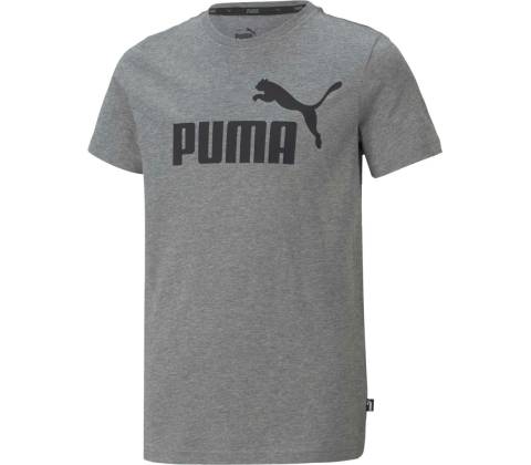Puma Essentials Logo Tee šedá