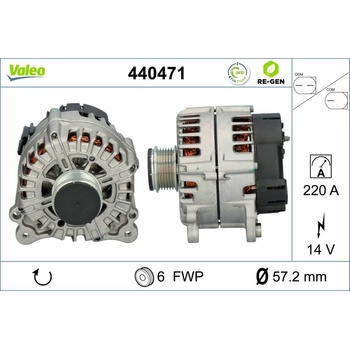 Alternátor VALEO 440471