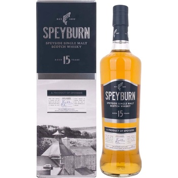 Speyburn 15 YO - малцово шотландско уиски 700ml