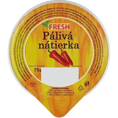 Fresh paštéta nátierka pálivá 75 g
