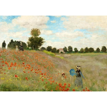 Enjoy - Puzzle Claude Monet: Poppy Field - 1 000 piese