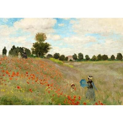 Enjoy - Puzzle Claude Monet: Poppy Field - 1 000 piese