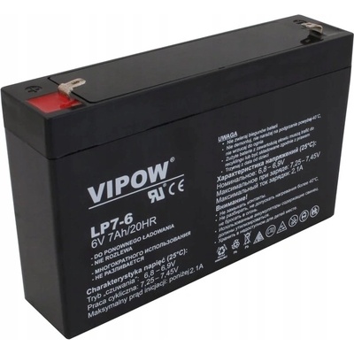 VIPOW 6V 7Ah BAT0207
