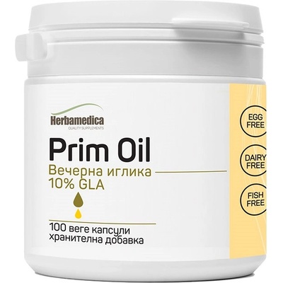 Herbamedica Prim Oil, 100 веге капсули, Herbamedica