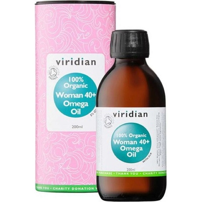 Viridian Woman 40+ Omega Oil Organic BIO olej pro ženy 40+ 200 ml