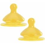 NIP Каучукови биберони NIP Green - Cherry, 0 м+, flow S, 2 броя (4000821330429) - ozone