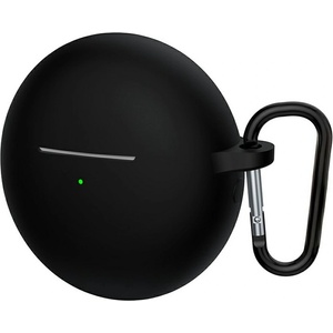 Techsuit Силиконов калъф за Huawei FreeBuds 7i - Techsuit Smooth Ultrathin - Черен