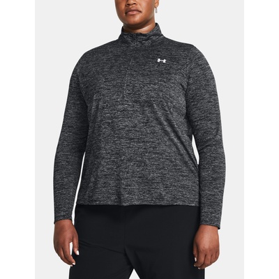 Under Armour Дамска тениска Under Armour Tech 1/2 Zip - Twist&-BLK Under Armour | Cheren | ЖЕНИ | 1X