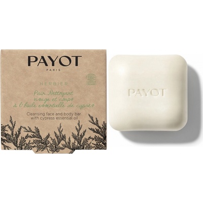 Payot Herbier Pain Nettoyant Visage et Corps Bio čistiace mydlo na tvár a telo 85 g