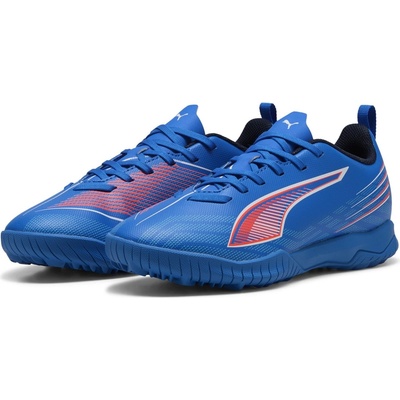 PUMA Юношески футболни стоножки Puma Ultra 6 Match Juniors Astro Football Boots - Blue/White