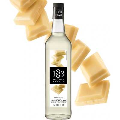 1883 Maison Routin Čokoládový sirup Biela čokoláda 1 l