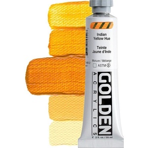 Golden Artist Colors Heavy Body АКРИЛНА боя India Yellow Hue 59 ml 1 бр (0001455-2)