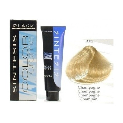 Black Sintesis barva na vlasy 9-02 šampaňské 100 ml