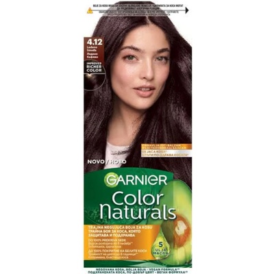 Garnier Color natural Creme 4.12 Ledová hnědá