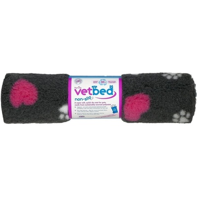 Vetbed protišmyk / Drybed grafitové srdcia a packy DELUXE