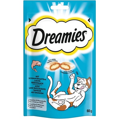 Dreamies losos 6 x 60 g