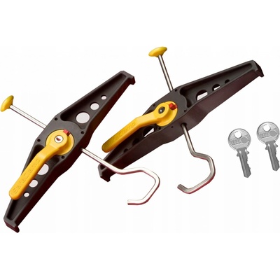 SafeClamp Upínací čelisti pro žebřík, nerez, plast RHI.RAS21
