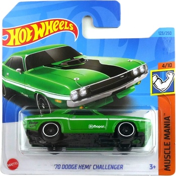 Hot Wheels '70 Dodge Hemi Challenger Green