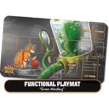 Nerdlab Games Mindbug: Functional Playmat Green