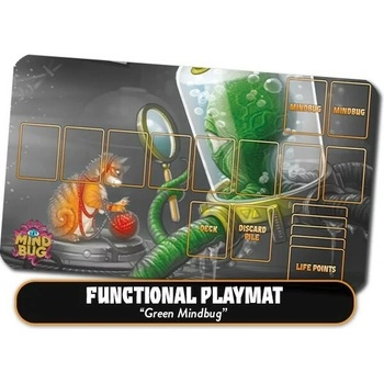 Nerdlab Games Mindbug: Functional Playmat Green