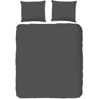 Good Morning Сиво двойно /удължено спално бельо от памук Renforcé 200x220 cm Uni - Good Morning (0270.12.02)