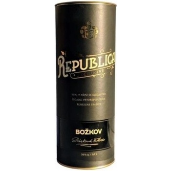 Božkov Republica Exclusive 8y 38% 0,7 l (tuba)