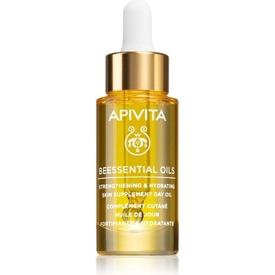 APIVITA Beessential Oils Strengthening & Hydrating Day Oil озаряващо дневно олио за интензивна хидратация 15ml