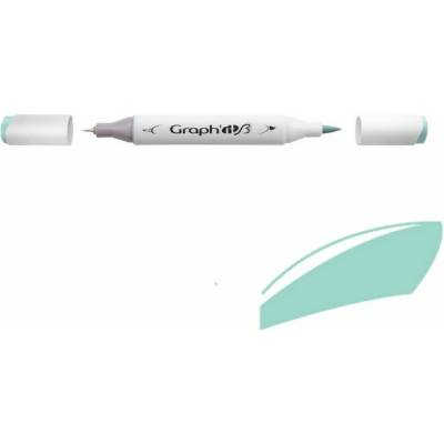 Lihová fixa GRAPH'IT oboustranná Brush & Fine, Fresh Mint