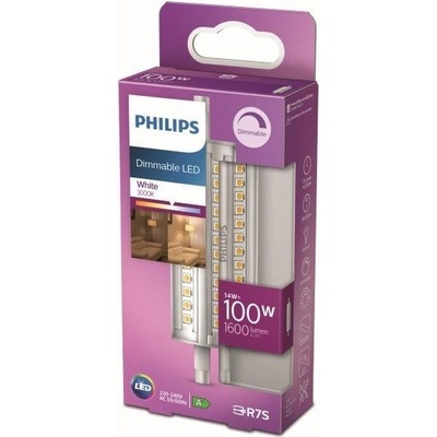 Philips 8718699780371 LED žárovka R7S Teplá bílá Bílá 14W