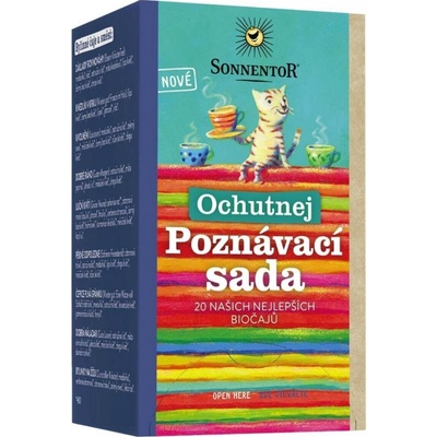 Sonnentor Ochutnej poznávací sada bio 20 sáčků 34,4 g