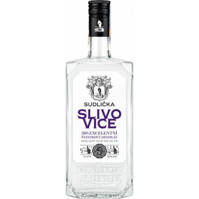 Sudličkova Slivovice 50% 0,7 l (holá láhev)
