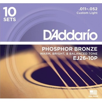 D'addario EJ26 10P