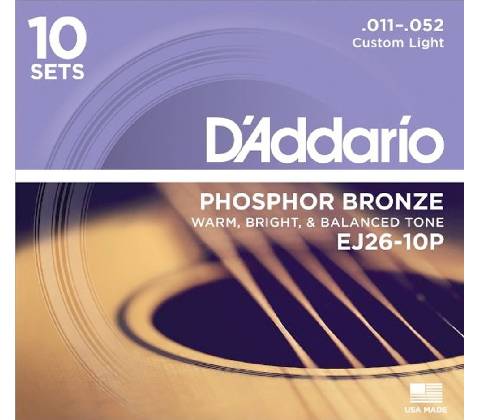 D'addario EJ26 10P