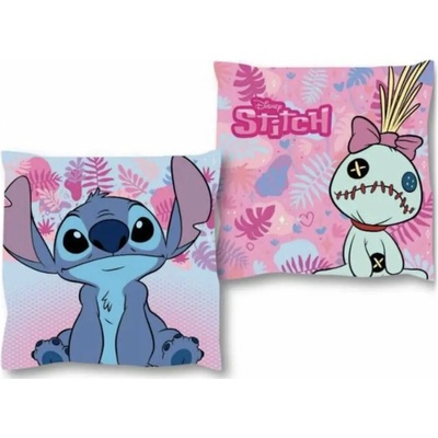 MLC Obojstranný Vankúš Lilo & Stitch ružový 38x38