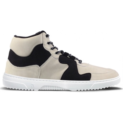Barefoot tenisky Barebarics Lynx - Beige & White biela