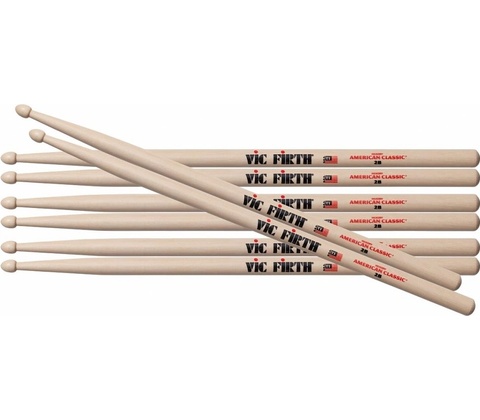Vic Firth 2B 4 Pack